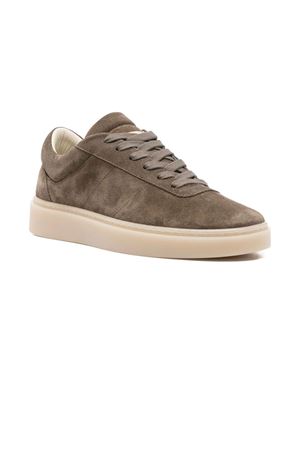 Light brown suede lace-up sneakers LOW BRAND | L1SFW25265253M098